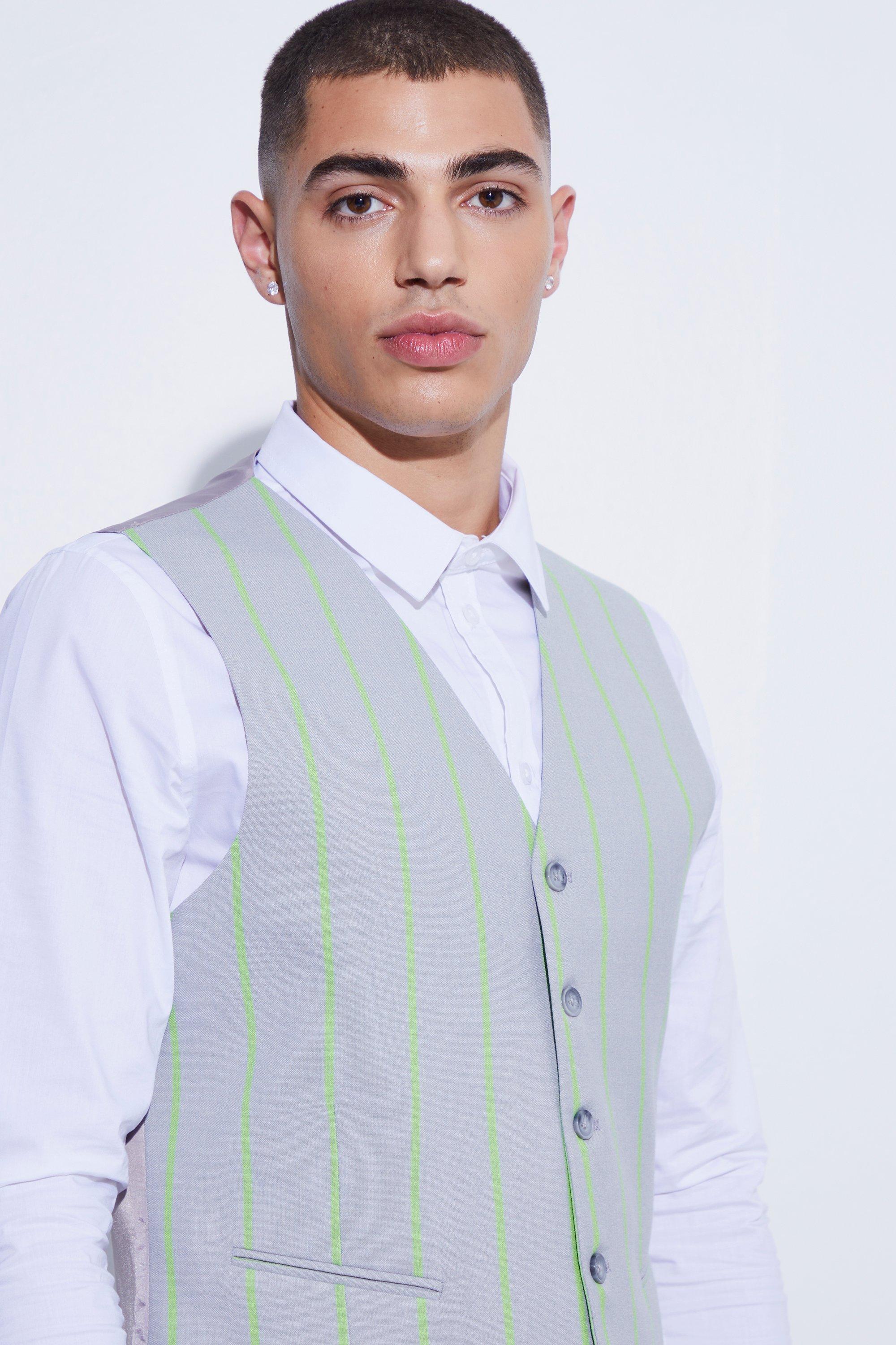 Light clearance green waistcoat